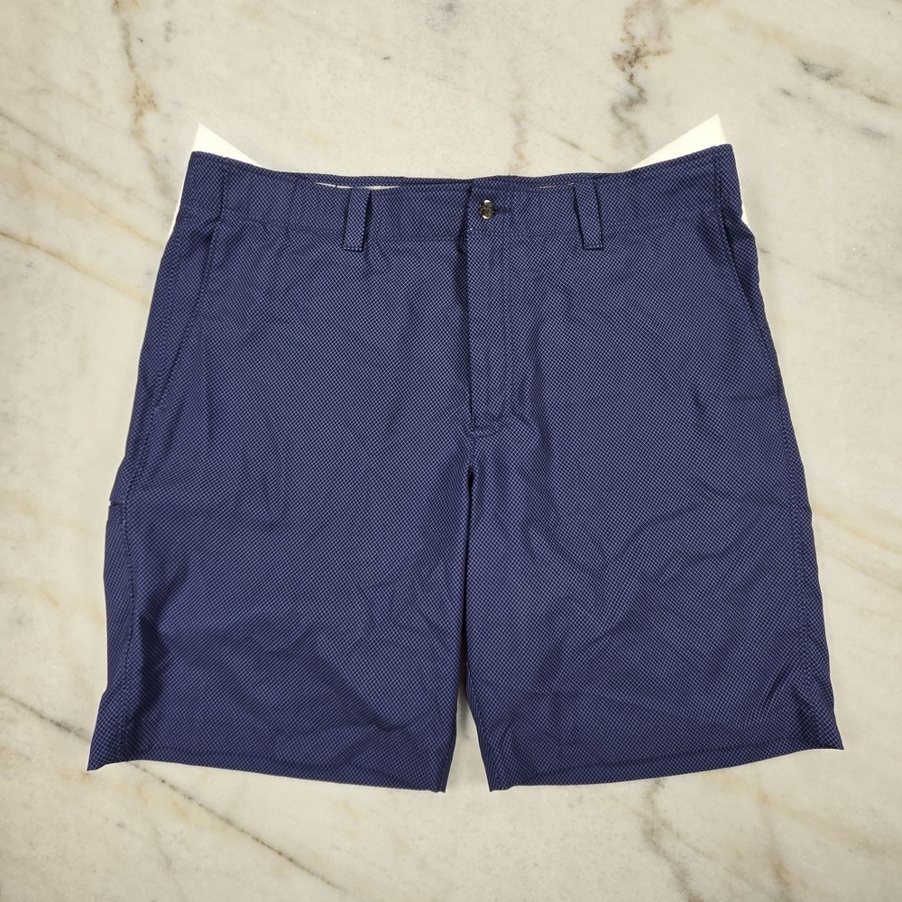 Callaway Golf Performance‎ Tech Shorts w/Media Pocket Size 38 Blue Micro-Hex